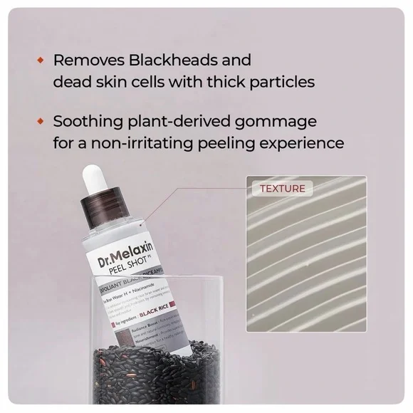 Dr. Melaxin Exfoliating Black Rice Ampoule - Picture 6 of 7